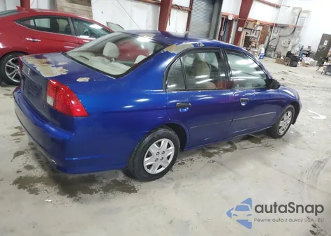 2005 Honda Civic Dx Vp z USA, uszkodzony, nr VIN 2HGES16375H532339